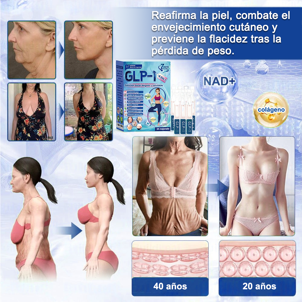 Tienda en línea de CVS | Honxi® GLP-1 Solución oral adelgazante y saludable (una vez al día, resultados visibles en 7 días) Favorece la obesidad, la salud cardiovascular, la diabetes, la apnea del sueño, la salud intestinal y los problemas articulares