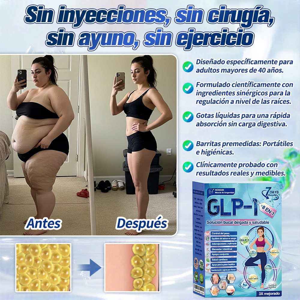 Tienda en línea de CVS | Honxi® GLP-1 Solución oral adelgazante y saludable (una vez al día, resultados visibles en 7 días) Favorece la obesidad, la salud cardiovascular, la diabetes, la apnea del sueño, la salud intestinal y los problemas articulares