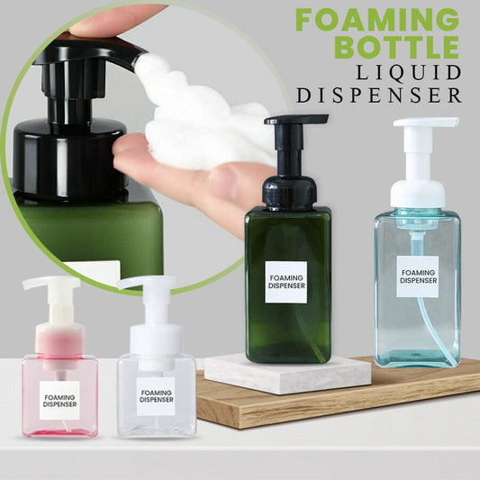 Dispensador de líquido en botella espumosa