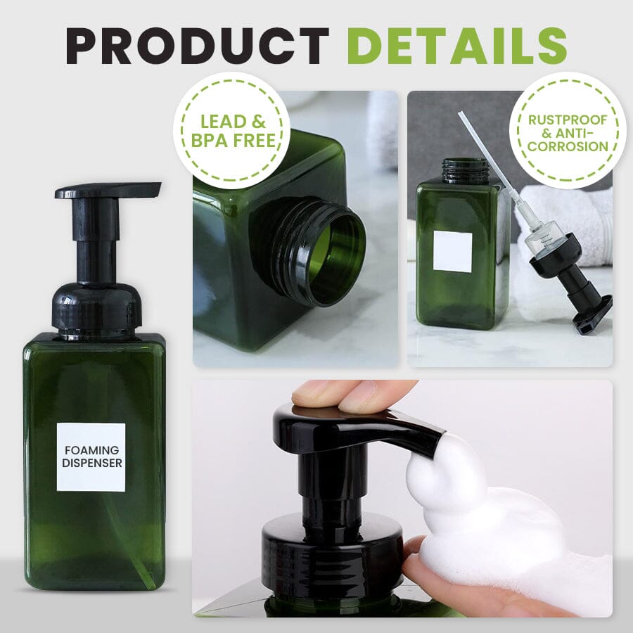 Dispensador de líquido en botella espumosa
