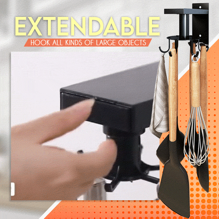 Organizador de ganchos de cocina de 360°