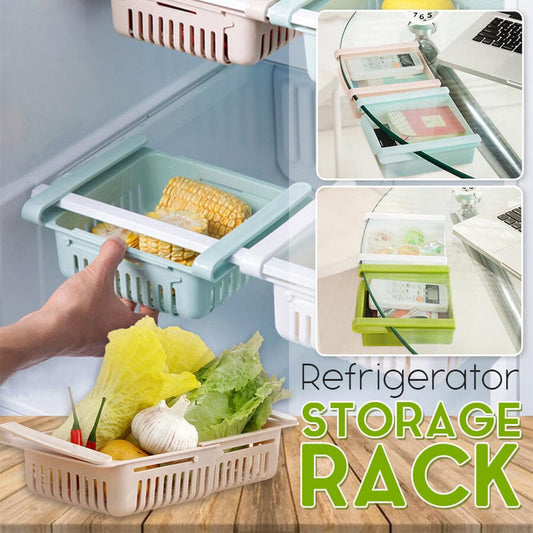Estante de almacenamiento expandible para refrigerador