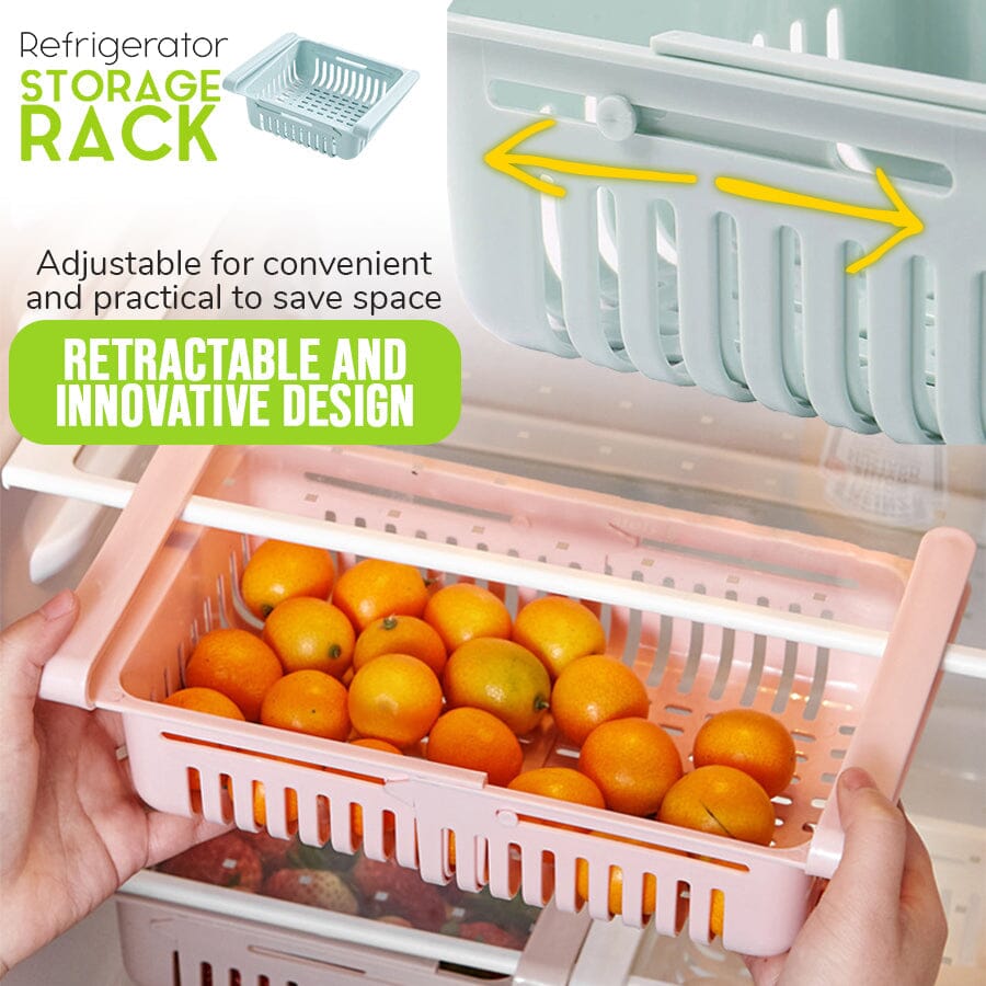 Estante de almacenamiento expandible para refrigerador