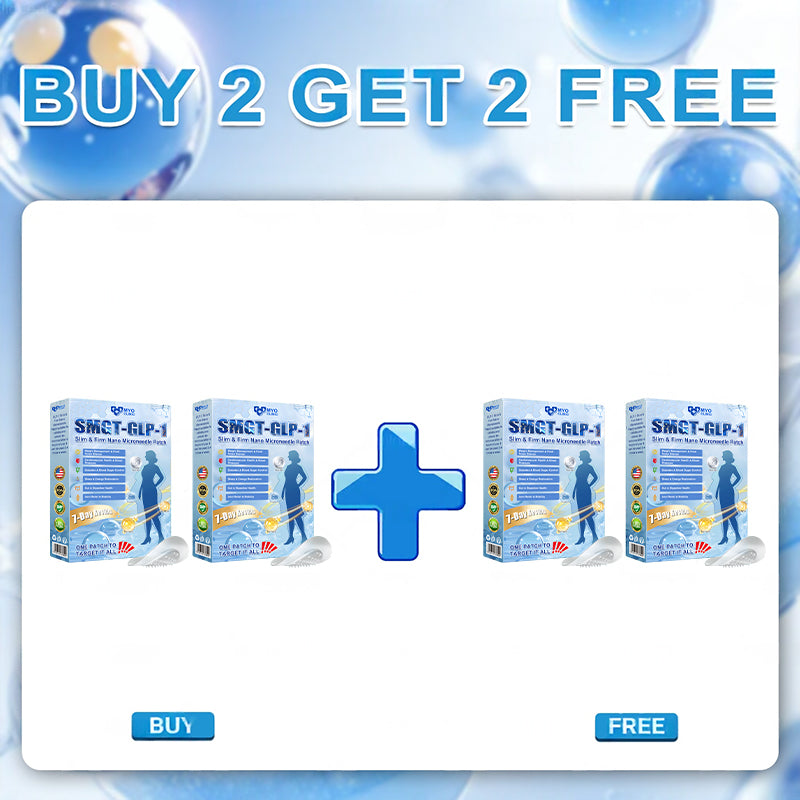 FDA Official Store | Myo Clinic GLP-1 Slim & Firm Nano Microneedle Patch with Collagen, Turmeric & Matrixyl 3000丨Obesity, Cardiovascular Disease, Diabetes, Sleep Apnea, Joint Problems and More