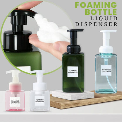 Dispensador de líquido en botella espumosa
