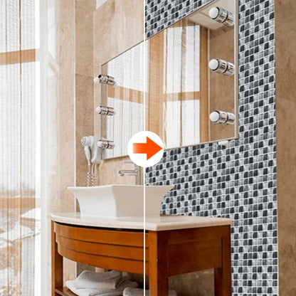 Pegatinas 3D para azulejos de pared impermeables