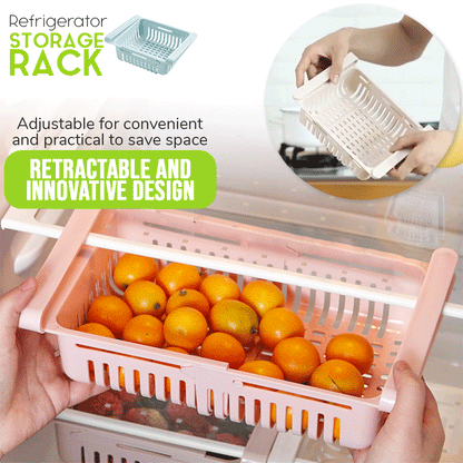 Estante de almacenamiento expandible para refrigerador